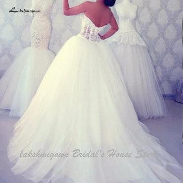 Luxury Saudi Arabia Ball Gown Wedding Dresses For Bride - ROYCEBRIDAL OFFICIAL STORE