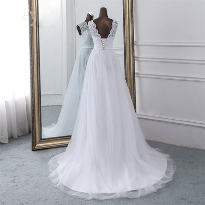 Roycebridal New Applique wedding dress formal robe mariage Vestidos de Novia bridal dress vestido de festa Beach wedding dresses