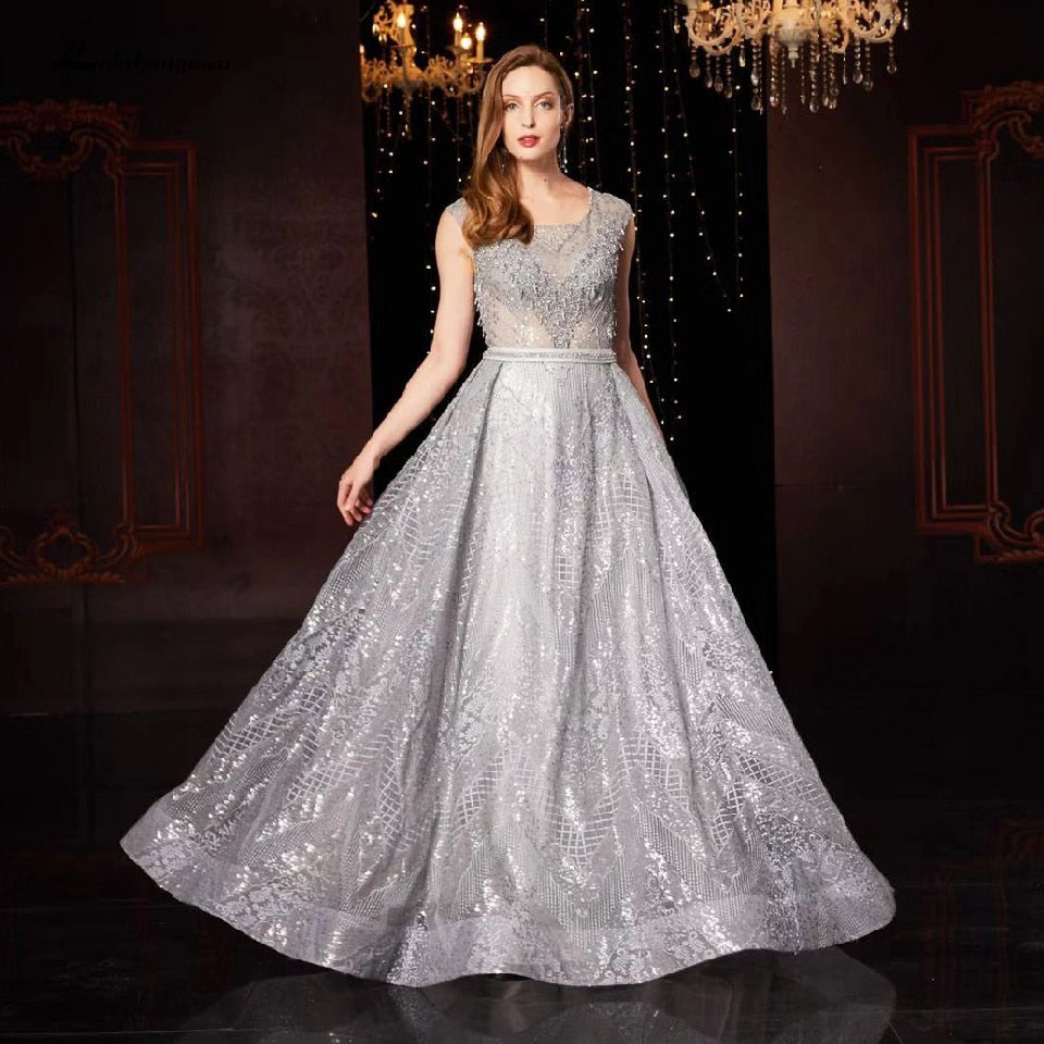 Lakshmigown Dubai Prom Dresses Long Special Occasion 2021 Elegant Eveing Gowns Women Formal Dinner Wedding Party Dress - ROYCEBRIDAL OFFICIAL STORE