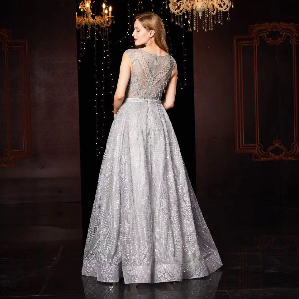 Lakshmigown Dubai Prom Dresses Long Special Occasion 2021 Elegant Eveing Gowns Women Formal Dinner Wedding Party Dress - ROYCEBRIDAL OFFICIAL STORE