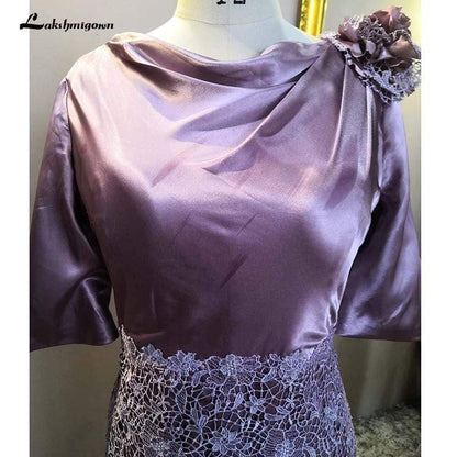 Purple Mother of the Bride Groom Dresses Mermaid - ROYCEBRIDAL OFFICIAL STORE