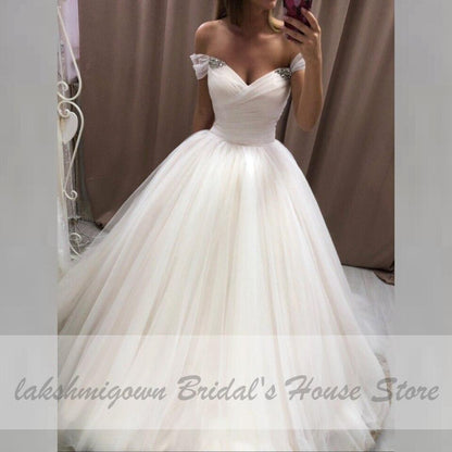 Sexy Bridal Dress Wedding Gowns Sweetheart Off Shoulder - ROYCEBRIDAL OFFICIAL STORE