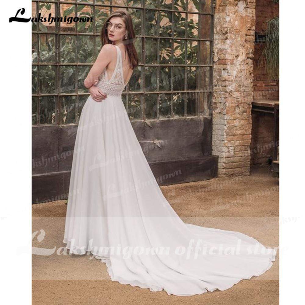 Simple Beach Wedding Dresses 2021 Sexy Off The Shoulder - ROYCEBRIDAL OFFICIAL STORE