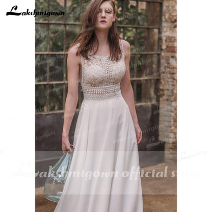 Simple Beach Wedding Dresses 2021 Sexy Off The Shoulder - ROYCEBRIDAL OFFICIAL STORE