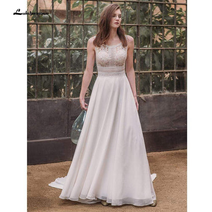 Simple Beach Wedding Dresses 2021 Sexy Off The Shoulder - ROYCEBRIDAL OFFICIAL STORE