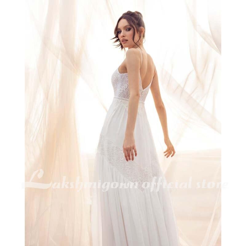 Summer Holiday Beach Wedding Dresses - ROYCEBRIDAL OFFICIAL STORE