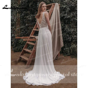 Sweetheart Backless Wedding Dresses A-line - ROYCEBRIDAL OFFICIAL STORE